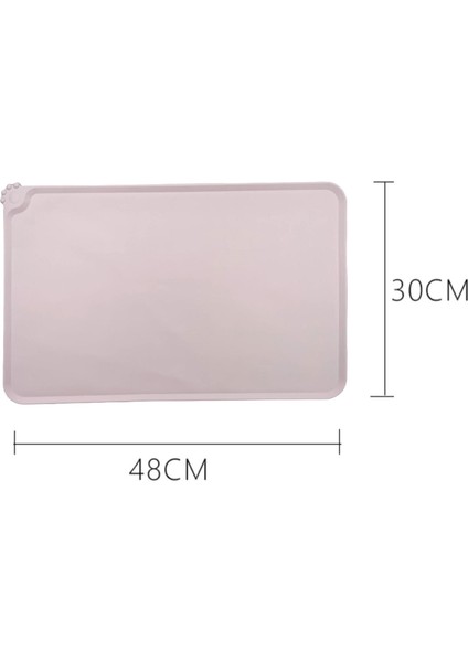 Yükseltilmiş Kenarları ile Köpek Maması Paspası Su Kasesi Paspaslar Petken Pembesi Için Evcil Hayvan Besleme Paspası (Yurt Dışından) indirimleri