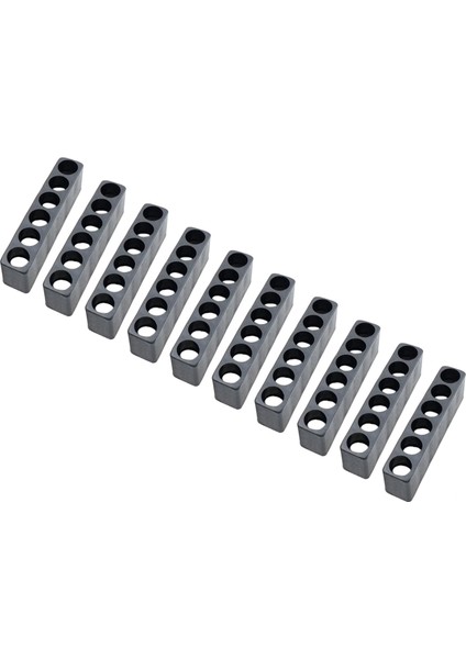 10 Pack Freze Kesici Rayba Organizatörü Hex Shank Kompakt Tasarım 6 Delik (Yurt Dışından)