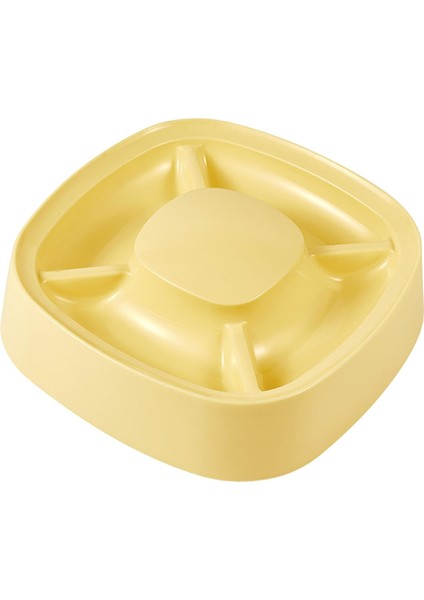 Kedi Kase Evcil Hayvan Tabakaları Tepsisi 4 Bölüm Bölünmüş Pratik Şık Alan Tasarrufu Sarı (Yurt Dışından) modelleri