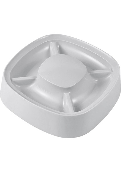 Cat Bowl Pet Yemekleri Tepsi 4 Bölme Izgarası Yemek ve Içme Kase Şık Gri (Yurt Dışından) indirimleri