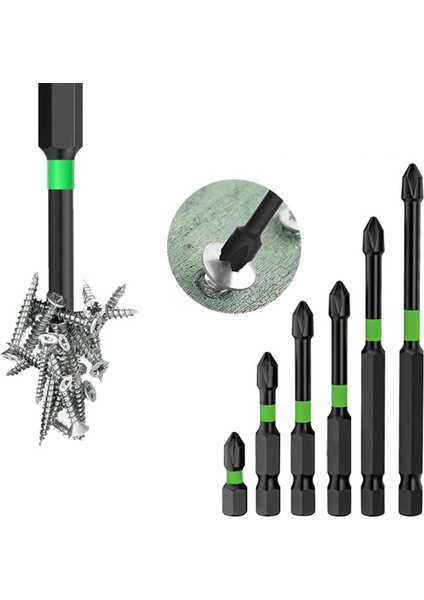 6pcs Etki Biti Toplu Kafası Darbe Biti Mobilya Bakımı Için Seti (Yurt Dışından) fırsatları