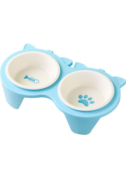 Kedi Maması Kaseler Kapalı Kediler Için Taşınabilir Köpek Yavrusu Yavru Kedi, Evcil Hayvan Su Kaseleri Mavi (Yurt Dışından) fırsatları