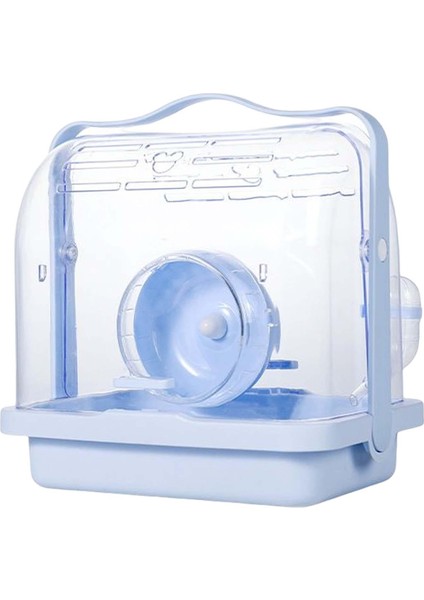 Dış Maviye Için Egzersiz Tekerleği Pet Seyahat Taşıyıcısı ile Hamster Taşıyıcı Kafesi (Yurt Dışından) indirimleri