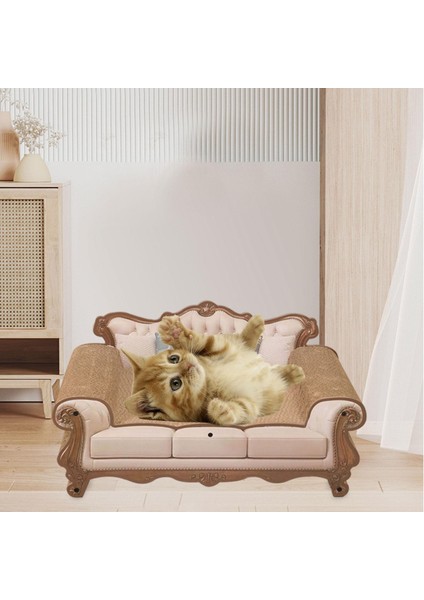 Kedi Çizici Kanepe Yuvası Uyku Retro Tarzı Salon Çizik Ped Kanepe (Yurt Dışından) fırsatları