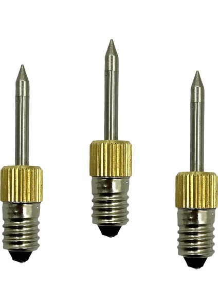 Lehim Uçları Lehimleme Demir Uçları Lehimleme Ipuçları Ipuçları Aletler 3pcs Altın Uzunluk: 50MM (Yurt Dışından) indirimleri