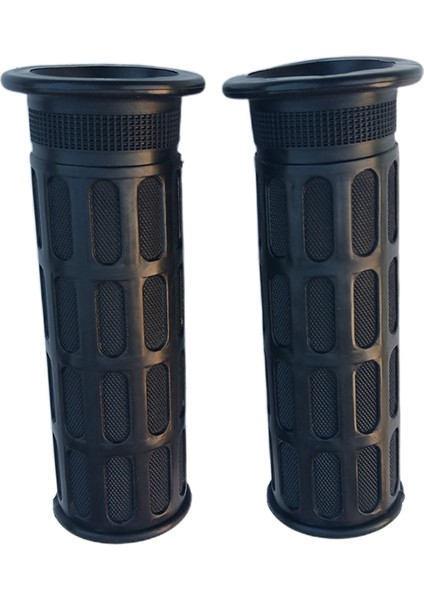 2 Adet Yeni Siyah Kauçuk Üç Tekerlekli Bisiklet Gideri El Arabası Tutamak Tutamakları (Yurt Dışından) modelleri