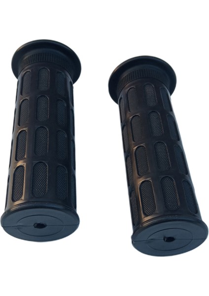 2 Adet Yeni Siyah Kauçuk Üç Tekerlekli Bisiklet Gideri El Arabası Tutamak Tutamakları (Yurt Dışından) fırsatları