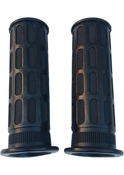 2 Adet Yeni Siyah Kauçuk Üç Tekerlekli Bisiklet Gideri El Arabası Tutamak Tutamakları (Yurt Dışından) indirimleri