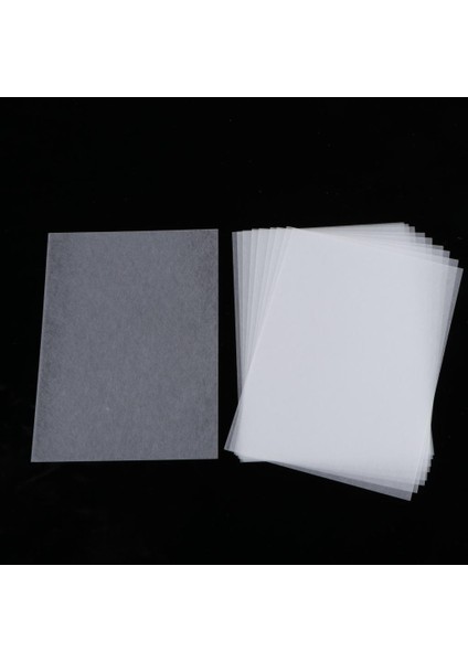 10 x Yarı Şeffaf Büzülme Film Çizelileri Shrinkable Paper Craft Ince Cilası 10 Pcs 20X14.5CM (Yurt Dışından)
