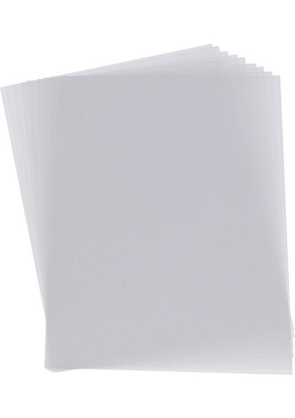 10 x Yarı Şeffaf Büzülme Film Çizelileri Shrinkable Paper Craft Ince Cilası 10 Pcs 20X14.5CM (Yurt Dışından) fiyatları