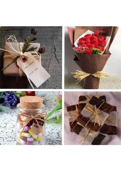 Rafya Kağıt Şerit Sicim Kordon Hediye Sarma Diy Zanaat Dokuma Çikolata (Yurt Dışından) indirimleri