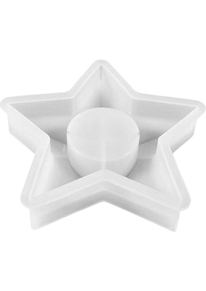 Çay Işık Mum Tutucu Modeli, Silikon Mum Tutucu Modeli Boyin Konteyner Düzlem Yıldızı (Yurt Dışından) modelleri