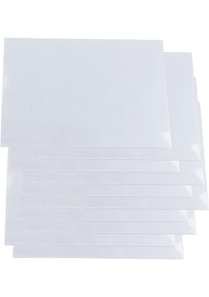 Büzülme 0.2mm Şeffaf 10PCS 5X20CM Şeffaf (Yurt Dışından)