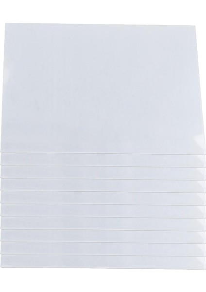 Büzülme 0.2mm Şeffaf 10PCS 5X20CM Şeffaf (Yurt Dışından) indirimleri