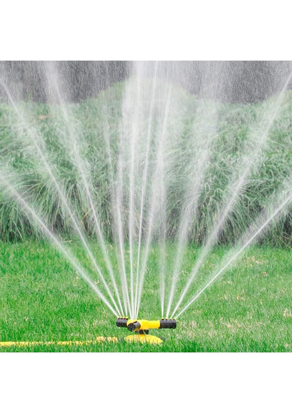 Ayarlanabilir 360 ° Dönen Çim Sprinkler Çim Çiçeği Çiçekli Sulama Püskürtücü Sarı (Yurt Dışından) indirimleri