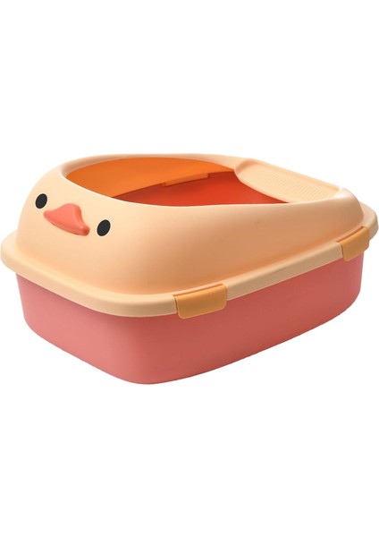 Pet Kumbusu Tepsisi Lazımlık Tuvalet Derin Loo Yüksek Kedi Kedi Kilki Kutusu Pembe 46X38X22CM (Yurt Dışından) fiyatları