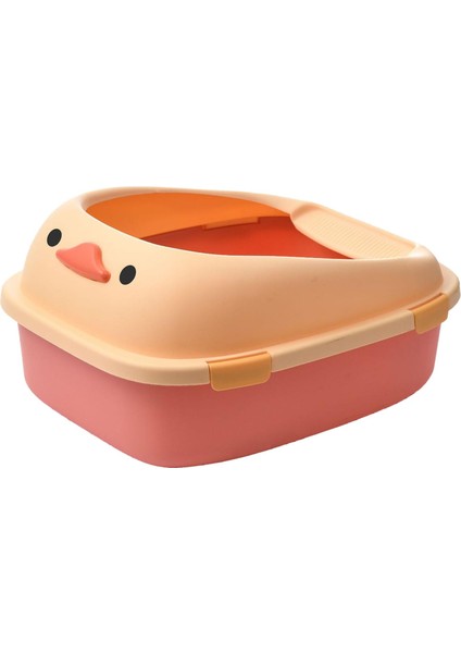 Pet Kumbusu Tepsisi Lazımlık Tuvalet Derin Loo Yüksek Kedi Kedi Kilki Kutusu Pembe 46X38X22CM (Yurt Dışından) modelleri
