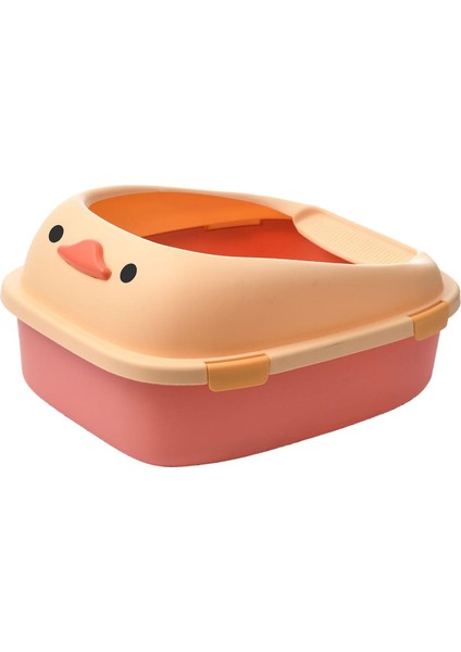 Pet Kumbusu Tepsisi Lazımlık Tuvalet Derin Loo Yüksek Kedi Kedi Kilki Kutusu Pembe 46X38X22CM (Yurt Dışından) indirimleri