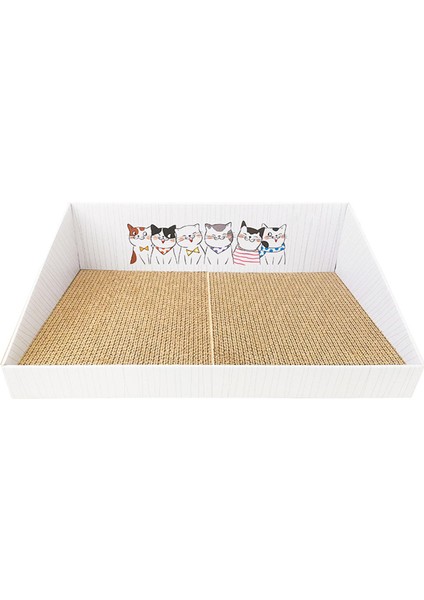 Kedi Çizik Pedi Kutu Evcil Hayvan Yastık Evi Kedicik Eziyet Pençeleri Için Uyuyan (Yurt Dışından)