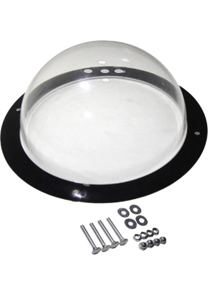 12.4 Inç Akrilik Görünüm Kubbesi Bahçe Kedi Evi Tatmin Edici Meraklı Evcil Hayvanlar (Yurt Dışından)