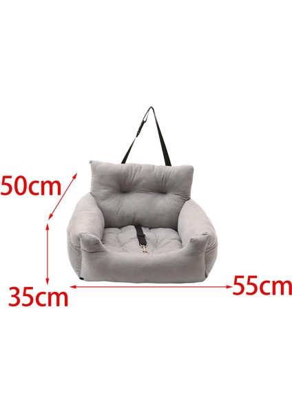 Tnabilir Koltuk Koruyucusu Köpek Köpek Araba Koltuğu Evcil Hayvan Aksesuarları Açık Gri (Yurt Dışından) modelleri