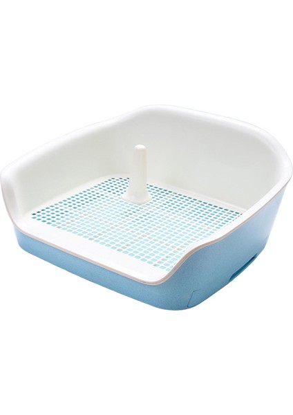 Çekmeceli Köpek Lazımlık Tepsisi Kedi Zeminleri Temiz Tutun Çit Anti -Sıçrayan Mavi (Yurt Dışından) indirimleri