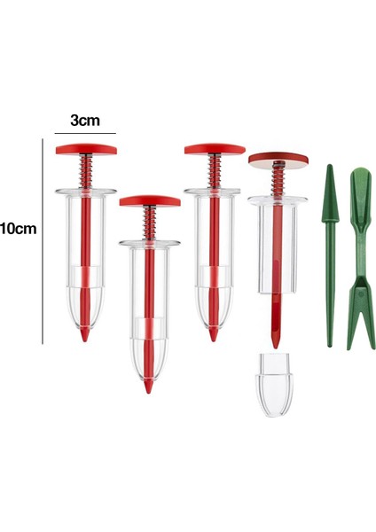 Elde Tohum Dispenser Bahçe Ekici Marş Müdürü Iç Mekan Açık Kırmızı (Yurt Dışından)