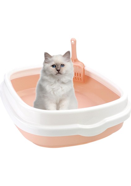 Anti Kedi Çöp Kutusu Tepsisi Yatak Yavru Pembe Orta Için Evcil Hayvan Tuvaleti Yükselt (Yurt Dışından) indirimleri