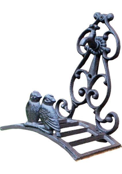 Bahçe Hortum Tutucu Avrupa Dökme Demir Ağır Hizmet Su Hortum Askı Çit Stili A (Yurt Dışından) indirimleri