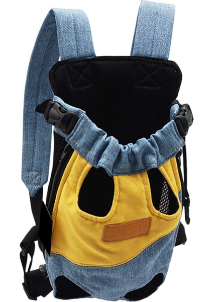 Pet Kedi Tyıcı Sırt Çantası Köpek Seyahat Çantası Eller Yürüyüş Sarı Mavi Için Ayarlanabilir (Yurt Dışından) fırsatları