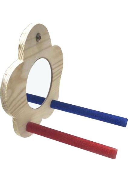 Pet Kuş Level Kafes Playst Stand Playst Powerrot Aynası Levrek Levrek Stand Platformu 10CMX1.5CM (Yurt Dışından) fiyatları