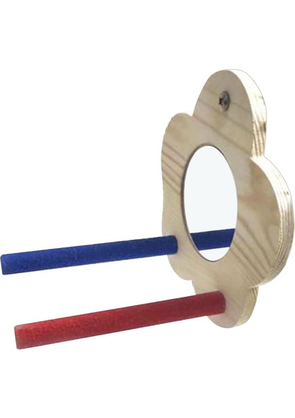 Pet Kuş Level Kafes Playst Stand Playst Powerrot Aynası Levrek Levrek Stand Platformu 10CMX1.5CM (Yurt Dışından) indirimleri