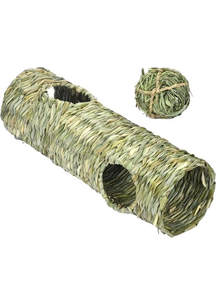 Suriye Hamster Küçük Hayvanlar Için Hamster Çim Tüneli Oyuncak Interaktif Oyuncak (Yurt Dışından) indirimleri