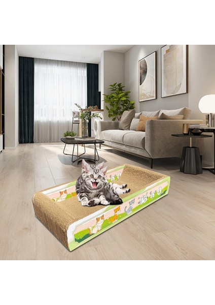Dayanıklı Kedi Çizme Ped Yuva Kanepe Yatağı Kediler Için Malzemeler Yeşil (Yurt Dışından) modelleri