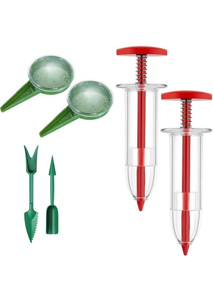 Elde Tohumlar Dispenser Bahçe Bitkim Tohum Tohum Serpeneri Kırmızı ve Yeşil Saksı Için (Yurt Dışından) fiyatları