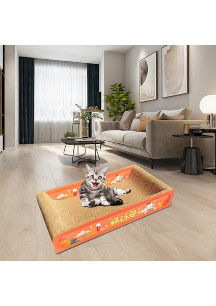 Dayanıklı Kedi Çizme Ped Yuva Kanepe Yatağı Için Kedi Malzemeleri Kırmızı (Yurt Dışından) fiyatları