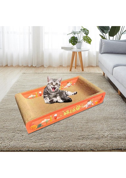Dayanıklı Kedi Çizme Ped Yuva Kanepe Yatağı Için Kedi Malzemeleri Kırmızı (Yurt Dışından) modelleri