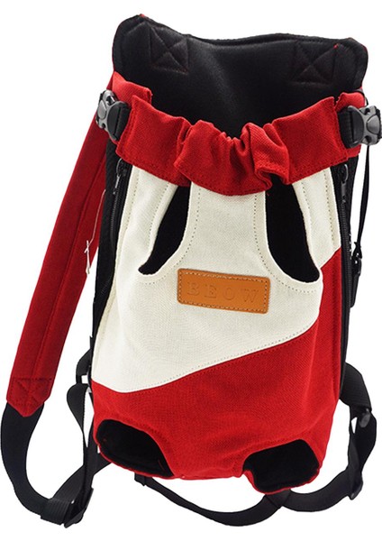 Pet Kedi Tyıcı Sırt Çantası Köpek Seyahat Çantası Eller Yürüyüş Beyaz Için Ayarlanabilir (Yurt Dışından)