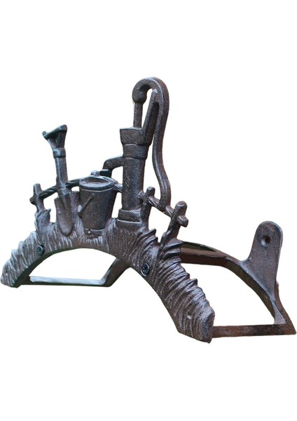 Bahçe Hortum Tutucu Avrupa Dökme Demir Ağır Hizmetli Su Hortum Askı Çit Stili D (Yurt Dışından) modelleri