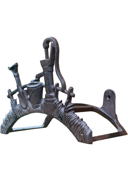 Bahçe Hortum Tutucu Avrupa Dökme Demir Ağır Hizmetli Su Hortum Askı Çit Stili D (Yurt Dışından) fırsatları