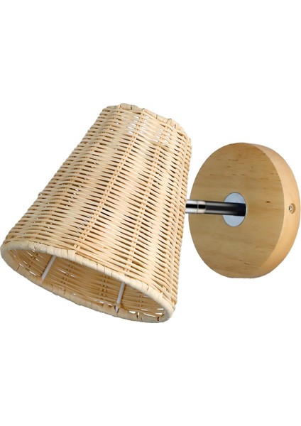 Rattan Duvar Sconce El Yapımı Aydınlatma Cafe Hotel Barn Için Rustik Duvar Sconces (Yurt Dışından) fiyatları