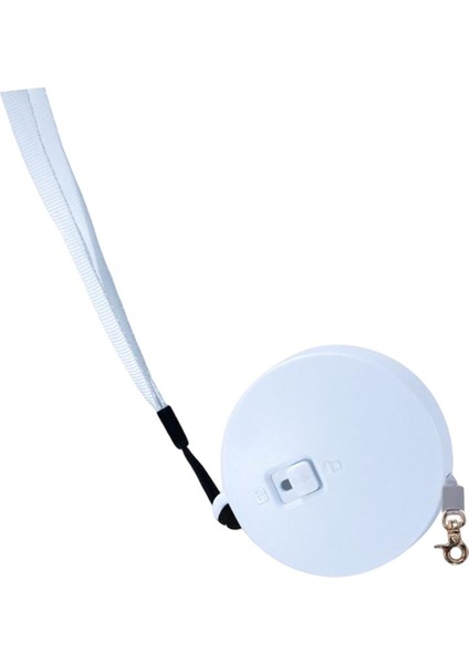 Otomatik Geri Çekilebilir Köpek Tasma Köpek Güvenliği Yürüme Kablosu Orta Küçük Evcil Hayvan 2m Beyaz Yuvarlak (Yurt Dışından) modelleri