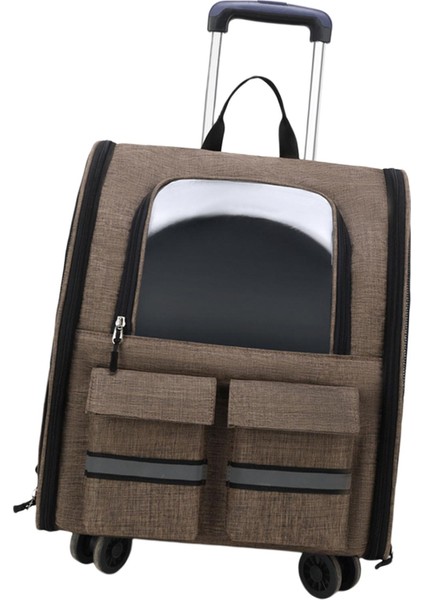 Kedi Tramvay Kılıfı Sırt Çantası Kennel Pet Yuvarlanma Taşıyıcısı Puppy Transport Haki (Yurt Dışından) fiyatları