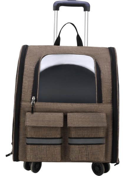 Kedi Tramvay Kılıfı Sırt Çantası Kennel Pet Yuvarlanma Taşıyıcısı Puppy Transport Haki (Yurt Dışından) fırsatları