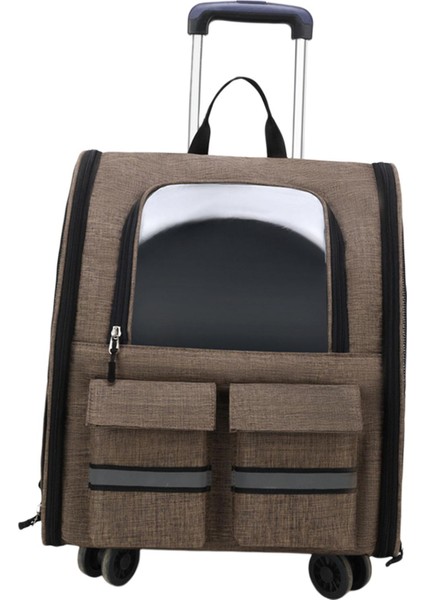 Kedi Tramvay Kılıfı Sırt Çantası Kennel Pet Yuvarlanma Taşıyıcısı Puppy Transport Haki (Yurt Dışından) indirimleri