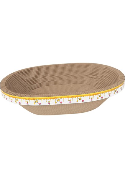 Cat Scratcher Uyku Tahtası Süsleme Aktivite Oyuncakları Mobilya Koruma Oval Uzunluk 46CM (Yurt Dışından) fırsatları
