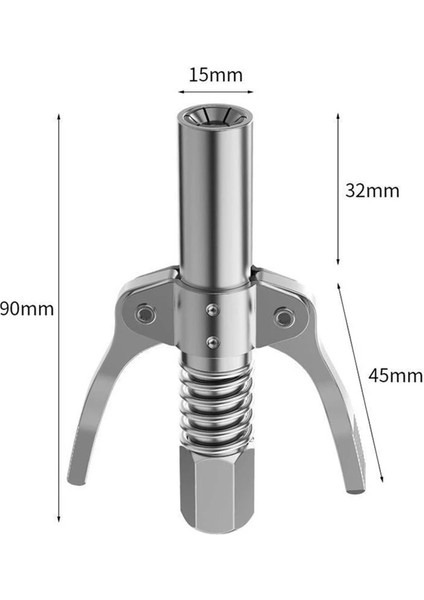 Yüksek Basınçlı Kuplör Aksesuarları Kendi Kilitleme Ağır Hizmet Kafa Ipucu (Yurt Dışından) fiyatları