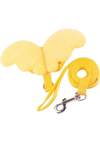 Kedi Köpek Tasması Yürüyüş Koşu Eğitim Kablo Demeti ve Tasma M Boyutu Sarı (Yurt Dışından) fırsatları
