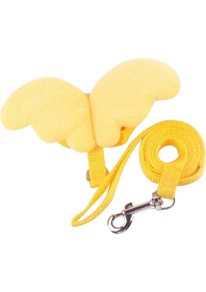 Kedi Köpek Tasması Yürüyüş Koşu Eğitim Kablo Demeti ve Tasma M Boyutu Sarı (Yurt Dışından) indirimleri
