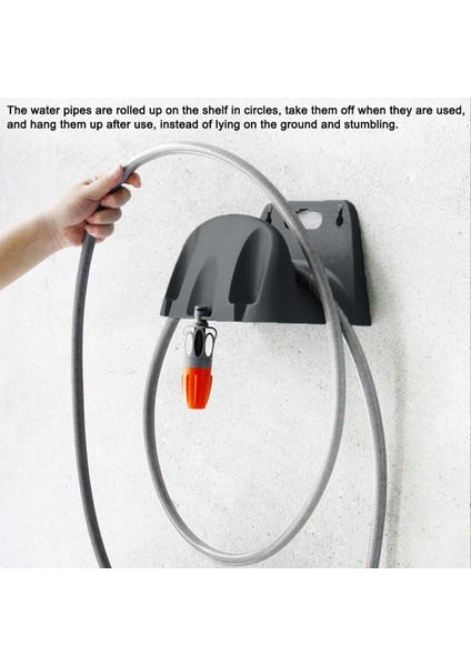 Açık Havada Bahçe Hortumu Askısı Kablo Tutucusu Dökülür 20M Hortum Askısı Siyah (Yurt Dışından) fırsatları